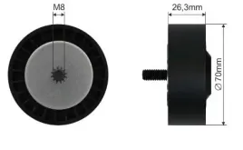 rolka-prowadzaca-bmw-e81-e87-e90-e91-2-0d-3-0d