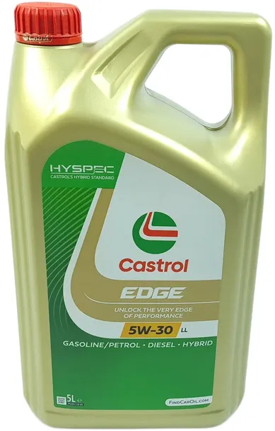 OLEJ SILNIKOWY 5L CASTROL EDGE LL 5W30 504.00 507.00