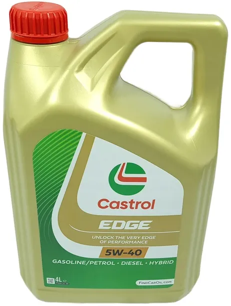 OLEJ SILNIKOWY CASTROL EDGE 5W40 4L