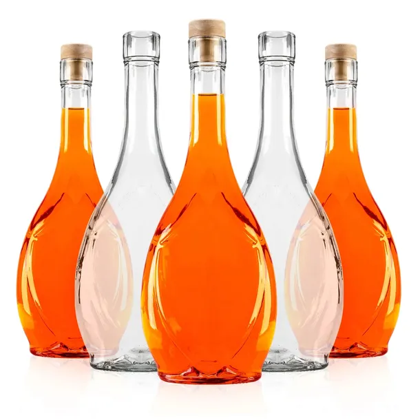 20x BUTELKA Z KORKAMI ICONA 500 ML NA NALEWKI WÓDKĘ WINO SYROPY LIKIERY