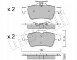klocki-hamulcowe-c-max-focus-2-3-kuga-connect-tyl-stan-nowy