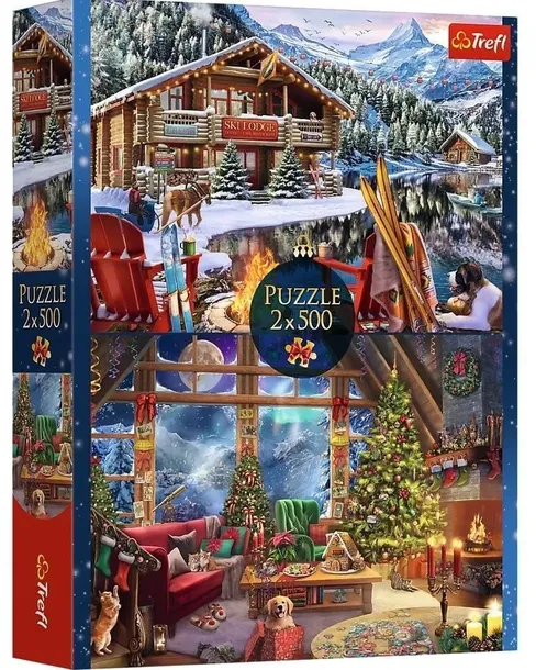 puzzle-2x500-xmas-trefl-trefl