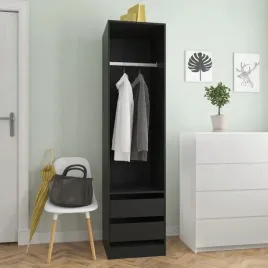 vidaxl-szafa-z-szufladami-czarna-50x50x200-cm-plyta-wiorowa