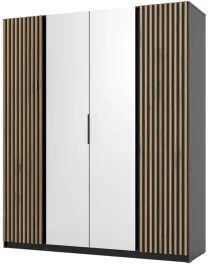 szafa-oceania-2-lam-2-lustro-czarny-czarny