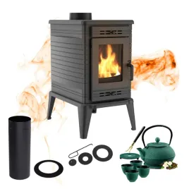 piec-zeliwny-koza-k10-fi150-10kw-rura-do-starego-komina-czajnik-zeliwny