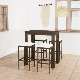vidaxl-5-cz-zestaw-mebli-barowych-z-poduszkami-rattan-pe-brazowy