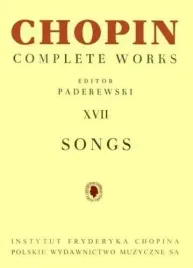 chopin-complete-works-xvii-piesni-pwm