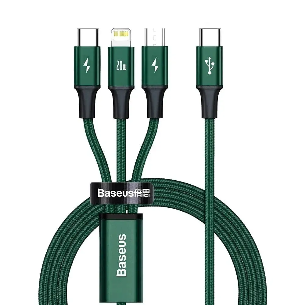 kabel-baseus-rapid-series-3w1-usb-c-usb-c-lightning-micro-usb-20w-pd