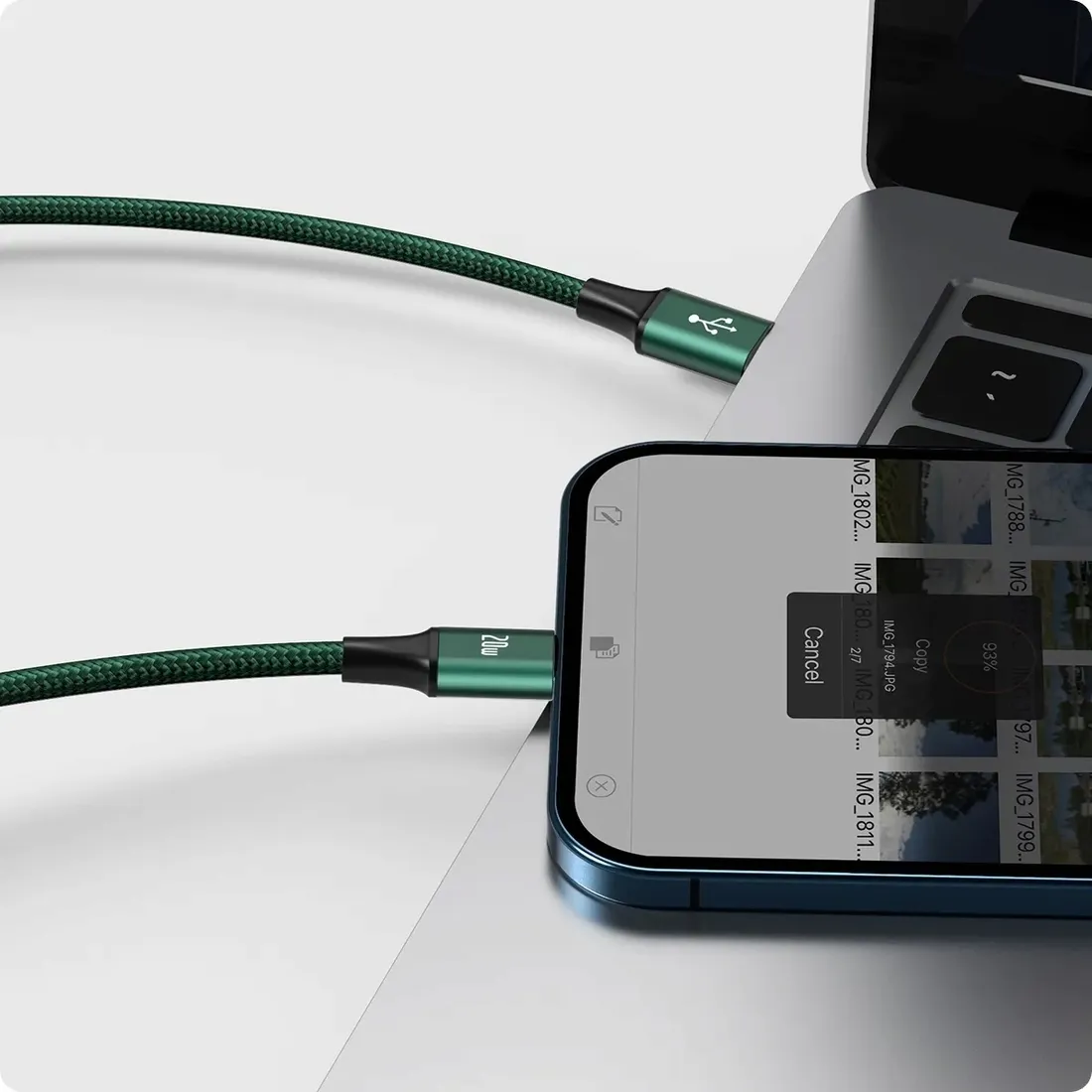kabel-usb-c-3w1-baseus-rapid-series-micro-usb-lightning-usb-c-20w-1