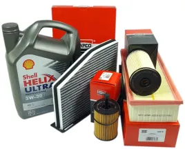 filtry-mapco-5l-oleju-shell-5w30-a3-8p-passat-b6-1-9-2-0-tdi-od-2005