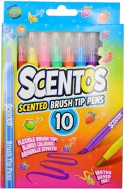 scentos-flamastry-pedzelki-pachnace-owocowo-10-szt-do-malowania-tusz-wodny