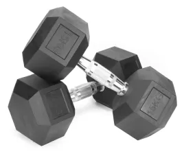 hantle-stale-2x15kg-zeliwne-gumowane-zestaw-30kg-hex-do-treningu-solidne