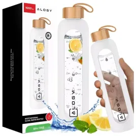 butelka-szklana-na-wode-bidon-motywacyjna-szczelna-silikonowe-etui-1000-ml