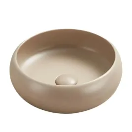 cappuccino-matowa-umywalka-nablatowa-wiki-36-cm-ceramika-okragla
