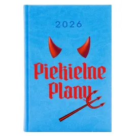 kalendarz-ksiazkowy-a5-2026-blekitny-planer-prezent-zabawny-piekielne-plany