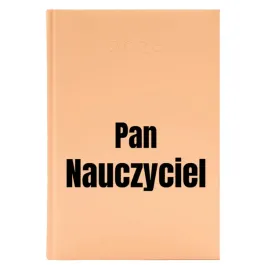 kalendarz-ksiazkowy-a5-2026-brzoskwiniowy-planer-prezent-dla-pan-nauczyciel