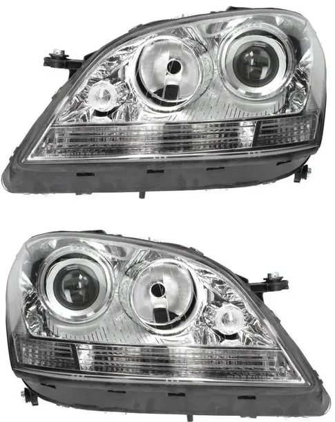 LAMPY MERCEDES ML W164 05-08 REFLEKTORY LEWY+PRAWY + Silniczki