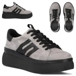 damskie-polbuty-skora-36-filippo-buty-modne-szare-sznurowane-gruba-podeszwa