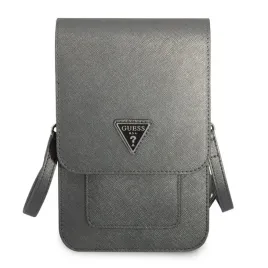 2-x-torebka-guess-saffiano-triangle-szara-etui-na-smartfon-kieszonki-kart