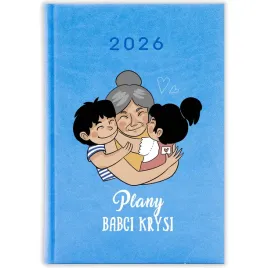 kalendarz-ksiazkowy-2026-plany-babci-piekny-prezent-planer-terminarz-wzory