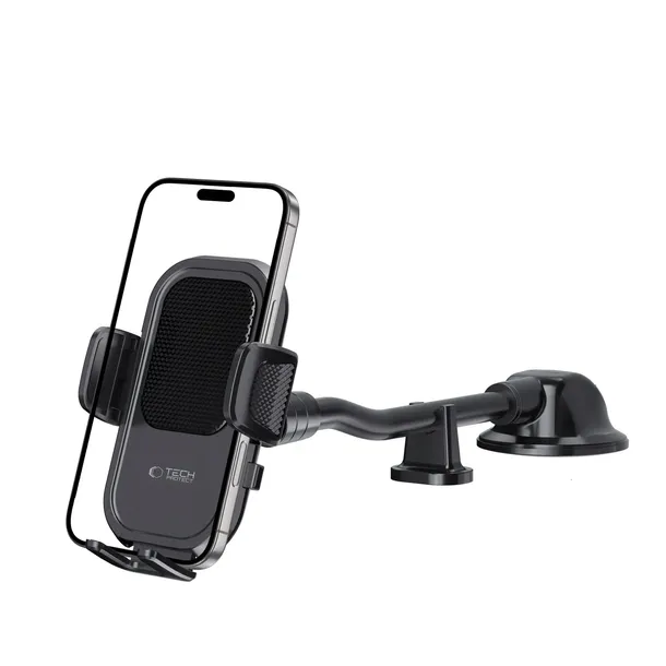 2-x-tech-protect-v8-universal-long-arm-dashboard-and-windshield-car-mount-bla-waga-z-opakowaniem-0-15-kg