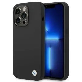 2-x-etui-bmw-silicone-metal-logo-do-iphone-14-pro-61-czarne-ochrona