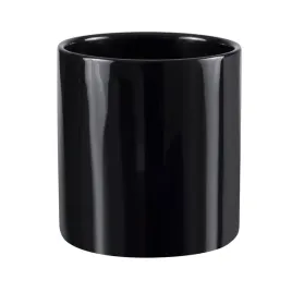 doniczka-oslonka-ceramiczna-czarny-polysk-walec-13x14-cm-szkliwiona-gladka