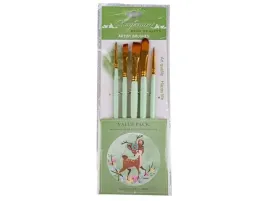 zestaw-pedzelkow-pedzle-pedzel-akcesoria-do-malowania-5-sztuk-zielone