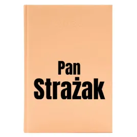 kalendarz-ksiazkowy-a5-2026-brzoskwiniowy-planer-prezent-dla-pan-strazak-wz
