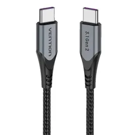 2-x-kabel-usb-c-do-usb-c-100w-vention-tahhd-5a-0-5m-usb-3-1-gen2-4k-szary
