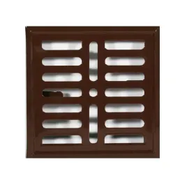 kratka-metalowa-malowana-14-14cm-brazowa