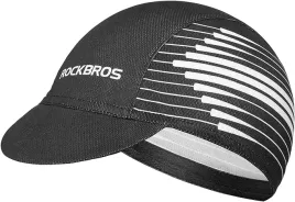 2-x-czapka-kolarska-rockbros-mz10023-z-daszkiem-czarna