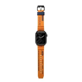 2-x-pasek-do-apple-watch-45-44-42mm-pomaranczowy-skinarma-shockku