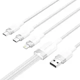2-x-kabel-vention-3w1-1-5m-usb-a-do-lightning-usb-c-micro-usb-bialy-stan-nowy