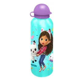 2-x-bidon-gabby-s-dollhouse-500ml-aluminiowy-szczelny-dla-dzieci-turkusowy