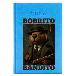 kalendarz-ksiazkowy-a5-2026-blekitny-na-prezent-brainrot-bobrito-bandito