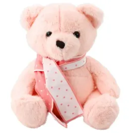 pluszowa-maskotka-przytulanka-mis-z-szalikiem-rozowy-35cm-lean-toys