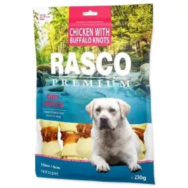 rasco-premium-wezly-kosci-dla-psa-kurczak-z-bawola-skora-smakolyk-15-sztuk