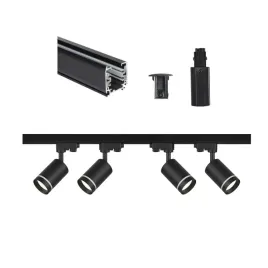 reflektory-ring-led-gu10-czarne-z-szyna-2-m-zestaw-szynowy-trojfazowy