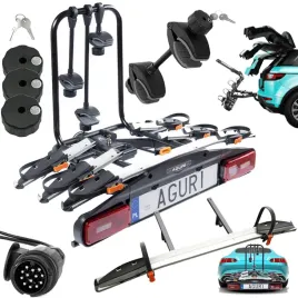 bagaznik-rowerowy-platforma-na-hak-aguri-active-bike-pro-4-rowery