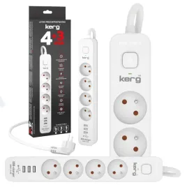 listwa-zasilajaca-przeciwprzepieciowa-przedluzacz-4-gniazda-usb-kerg-biala