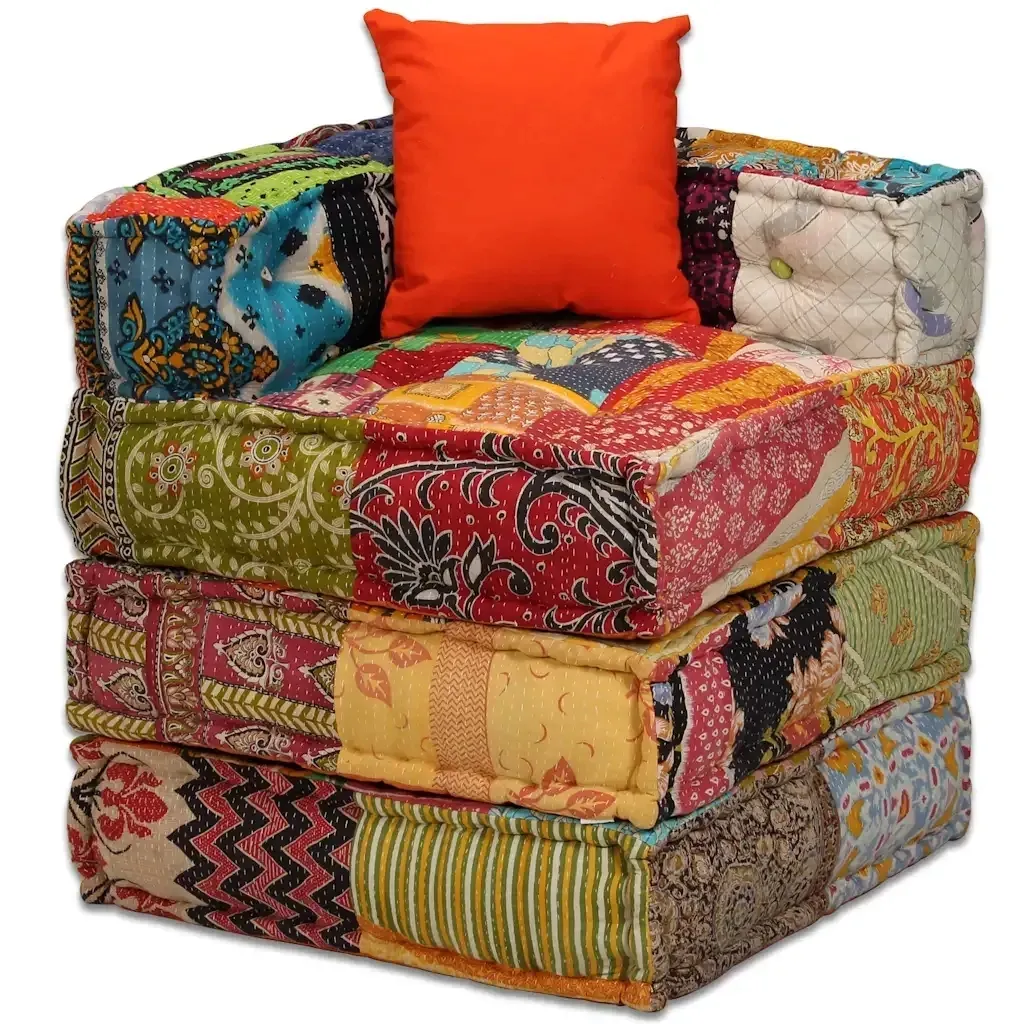 vidaxl-puf-modulowy-2-osobowy-patchwork-tkanina-stan-nowy