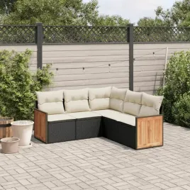 vidaxl-5-cz-zestaw-wypoczynkowy-do-ogrodu-poduszki-czarny-rattan-pe