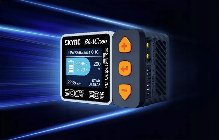 2-x-charger-b6ac-neo-stan-nowy-waga-z-opakowaniem-0-28-kg