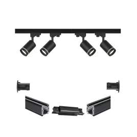 komplet-reflektorow-ring-gu10-czarnych-z-dwoma-szynami-led-1m-i-lacznikiem