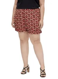 vila-szorty-plus-size-czerwone-wzory-falbany-na-dole-50-ktb
