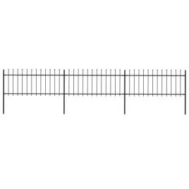vidaxl-ogrodzenie-z-pretow-z-grotami-stalowe-51-x-08-m-czarne
