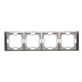 kontakt-simon-basic-ramka-poczworna-4-krotna-uniwersalna-stal-inox-bmrc4-21