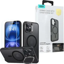 2-x-zestaw-etui-esr-classic-hybrid-kickstand-halolock-magsafe-szklo-harto