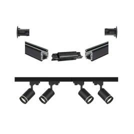 gotowy-zestaw-3f-led-4-reflektory-gu10-2x1m-szyna-lacznik-zasilajacy-prosty